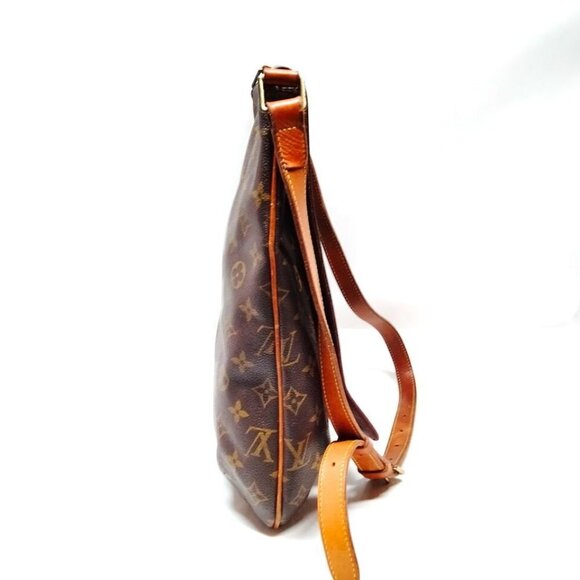 100% Authentic Louis Vuitton Musette Brown Monogram Crossbody Bag - Picture 3 of 9